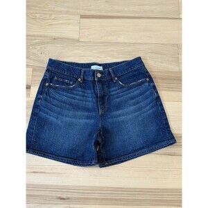 Loft Denim Shorts Medium Wash Sz 28/6 Classic Capsule Resort Vacation Everyday